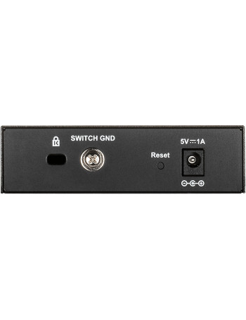 D-Link DGS-1100-05V2 switch de rede Gigabit Ethernet (10 100 1000) Preto