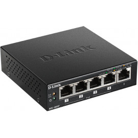 D-Link DGS-1005P switch de rede Não-gerido L2 Gigabit Ethernet (10 100 1000) Preto Power over Ethernet (PoE)