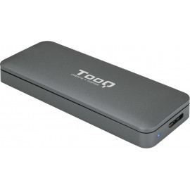 TooQ TQE-2281G Caixa para Discos Rígidos M.2 Compartimento SSD Cinzento