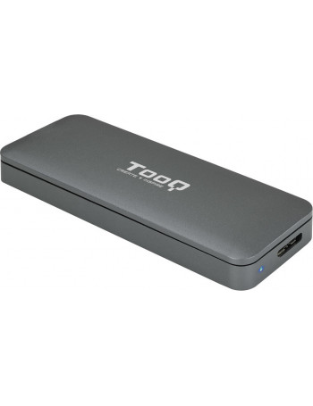 TooQ TQE-2281G Caixa para Discos Rígidos M.2 Compartimento SSD Cinzento