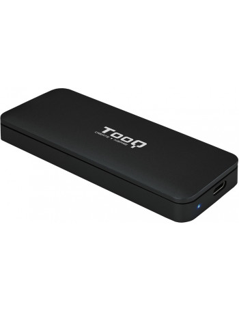 TooQ TQE-2280B Caixa para Discos Rígidos M.2 Compartimento SSD Preto