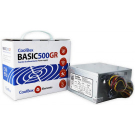 CoolBox Basic 500GR fonte de alimentação 300 W 20+4 pin ATX ATX Metálico