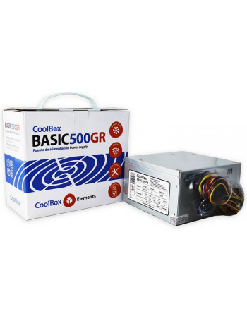 CoolBox Basic 500GR fonte de alimentação 300 W 20+4 pin ATX ATX Metálico