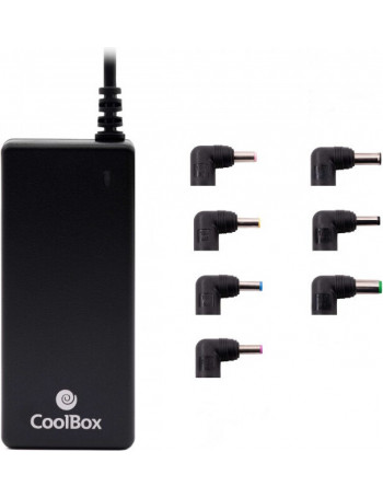 CoolBox COO-NB065-0 adaptador e transformador Interior 65 W Preto