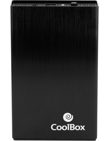 CoolBox SlimChase A-3533 3.5" Caixa de disco rígido Preto