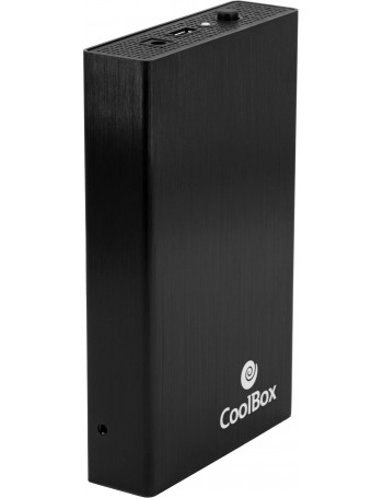 CoolBox SlimChase A-3533 3.5" Caixa de disco rígido Preto