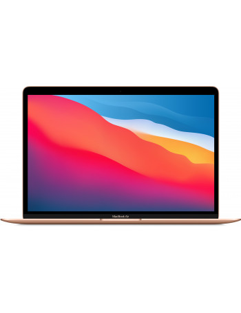 Apple MacBook Air Computador portátil Dourado 33,8 cm (13.3") 2560 x 1600 pixels Apple M 8 GB 256 GB SSD Wi-Fi 6 (802.11ax)