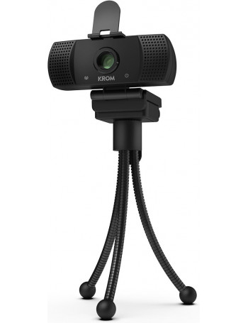 Krom Kam webcam 1920 x 1080 pixels USB 2.0 Preto