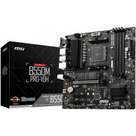 MSI B550M PRO-VDH Socket AM4 micro ATX AMD B550