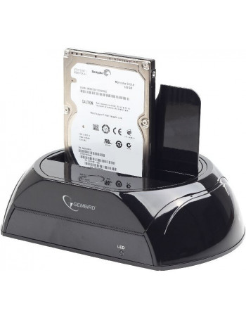 Gembird HD32-U3S-2 Docking Station para Discos Rígidos Preto