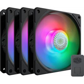 Cooler Master SickleFlow 120 ARGB Caixa de computador Ventoinha 12 cm 3 unidade(s) Preto