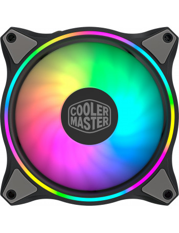 Cooler Master MasterFan MF120 Halo Caixa de computador Ventoinha 12 cm Preto, Cinzento