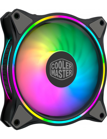 Cooler Master MasterFan MF120 Halo Caixa de computador Ventoinha 12 cm Preto, Cinzento