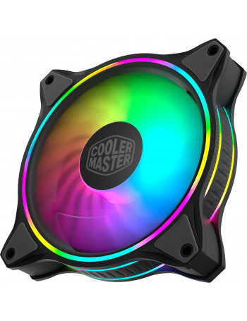 Cooler Master MasterFan MF120 Halo Caixa de computador Ventoinha 12 cm Preto, Cinzento