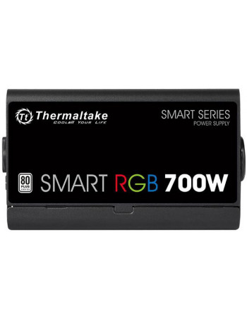 Thermaltake Smart RGB fonte de alimentação 700 W 20+4 pin ATX ATX Preto