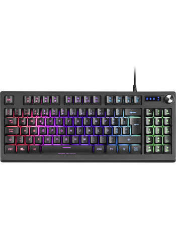 Mars Gaming MKREVO teclado USB Português Preto