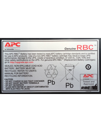 APC RBC23 bateria UPS Chumbo-ácido selado (VRLA)