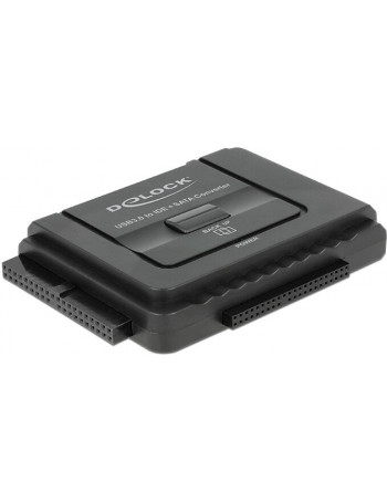 DeLOCK 61486 cabo de interface adaptador de género Preto