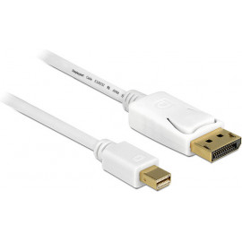 DeLOCK 83485 cabo DisplayPort 7 m Mini DisplayPort Branco