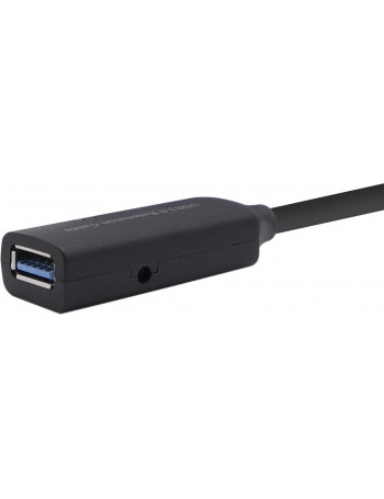 AISENS A105-0409 cabo USB 15 m 3.2 Gen 1 (3.1 Gen 1) USB A Preto