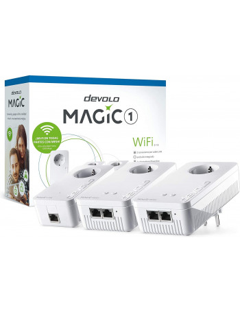 Devolo Magic 1 WiFi 2-1 1200 Mbit s Ethernet LAN Wi-Fi Branco 3 unidade(s)