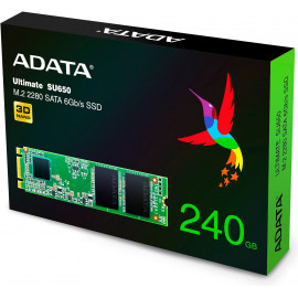 ADATA Ultimate SU650 M.2 240 GB Serial ATA III 3D TLC