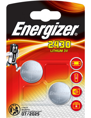 Energizer CR2430 Bateria descartável Lítio