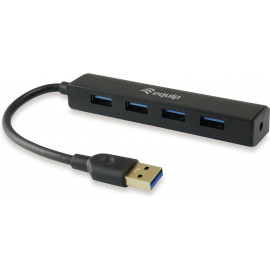 Equip 128953 hub de interface USB 3.2 Gen 1 (3.1 Gen 1) Type-A 5000 Mbit s Preto