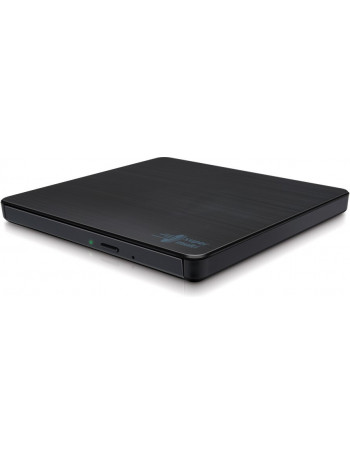 Hitachi-LG Slim Portable DVD-Writer unidade de disco ótico DVD±RW Preto