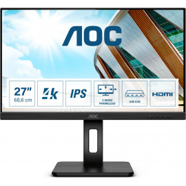 AOC Pro-line U27P2 LED display 68,6 cm (27") 3840 x 2160 pixels 4K Ultra HD Preto