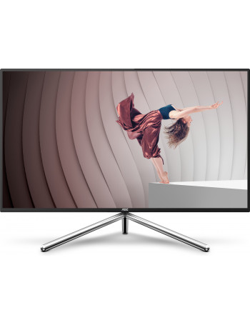 AOC Style-line U32U1 monitor de ecrã 80 cm (31.5") 3840 x 2160 pixels 4K Ultra HD LED Preto