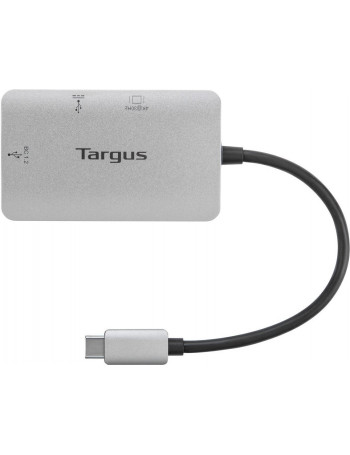 Targus ACA948EU hub de interface USB 3.2 Gen 1 (3.1 Gen 1) Type-C 5000 Mbit s Prateado