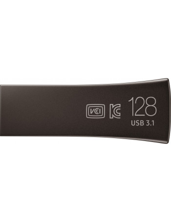 Samsung MUF-128BE unidade de memória USB 128 GB USB Type-A 3.2 Gen 1 (3.1 Gen 1) Preto, Cinzento