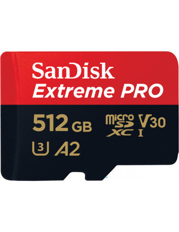 SanDisk Extreme Pro cartão de memória 512 GB MicroSDXC UHS-I Classe 10
