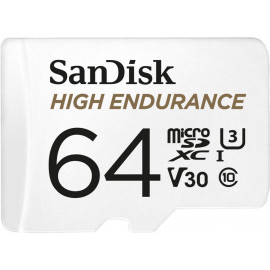 SanDisk High Endurance cartão de memória 64 GB MicroSDXC UHS-I Classe 10