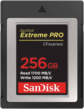 SanDisk SDCFE-256G-GN4NN cartão de memória 256 GB CFexpress