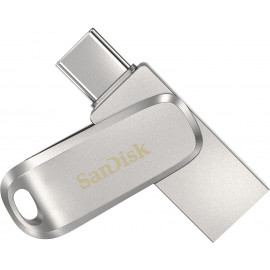 SanDisk Ultra Dual Drive Luxe unidade de memória USB 512 GB USB Type-A   USB Type-C 3.2 Gen 1 (3.1 Gen 1) Inox
