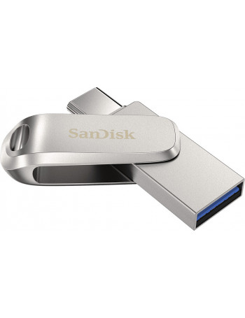 SanDisk Ultra Dual Drive Luxe unidade de memória USB 512 GB USB Type-A   USB Type-C 3.2 Gen 1 (3.1 Gen 1) Inox