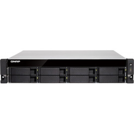 QNAP TS-877XU-RP NAS Rack (2U) Ethernet LAN Preto, Cinzento 2600