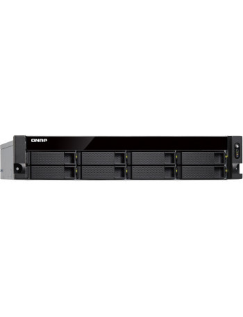 QNAP TS-877XU-RP NAS Rack (2U) Ethernet LAN Preto, Cinzento 2600