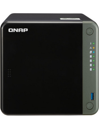 QNAP TS-453D NAS Tower Ethernet LAN Preto J4125