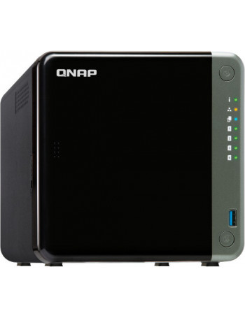QNAP TS-453D NAS Tower Ethernet LAN Preto J4125