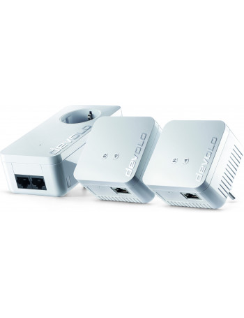 Devolo dLAN 550 WiFi Network Kit PLC 500 Mbit s Ethernet LAN Wi-Fi Branco 3 unidade(s)