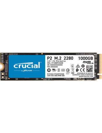 Crucial P2 M.2 1000 GB PCI Express 3.0 NVMe