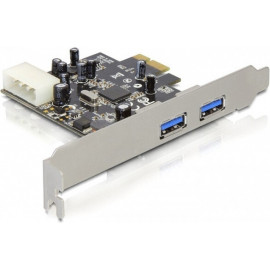 DeLOCK USB 3.0 PCI Express Card placa adaptador de interface USB 3.2 Gen 1 (3.1 Gen 1)