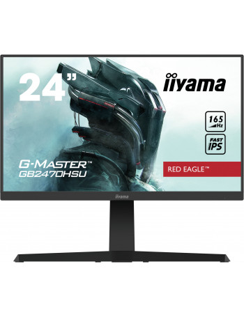 iiyama G-MASTER GB2470HSU-B1 monitor de ecrã 60,5 cm (23.8") 1920 x 1080 pixels Full HD LED Preto