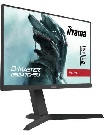iiyama G-MASTER GB2470HSU-B1 monitor de ecrã 60,5 cm (23.8") 1920 x 1080 pixels Full HD LED Preto