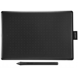 Wacom One by Medium mesa digitalizadora Preto, Vermelho 2540 lpi 216 x 135 mm USB