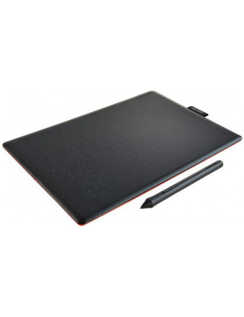 Wacom One by Medium mesa digitalizadora Preto, Vermelho 2540 lpi 216 x 135 mm USB