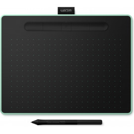 Wacom Intuos M Bluetooth mesa digitalizadora Preto, Verde 2540 lpi 216 x 135 mm USB Bluetooth